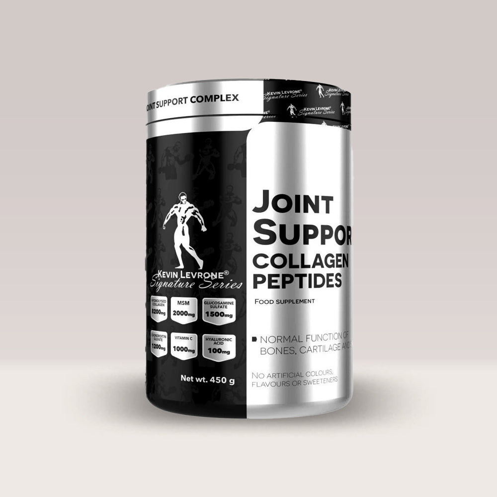 Mișcare fluidă și fără limite cu Joint Support Collagen Peptides de la Kevin Levrone. Investește în bunăstarea ta.
