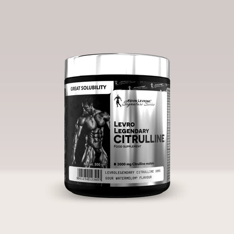 Recipient de citrulină malat Kevin Levrone Legendary Citrulline, un pre-workout fără cofeină.