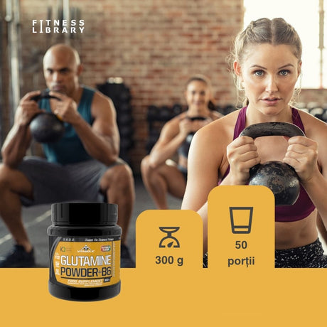 Performanță maximă cu VITABOLIC Glutamine + B6. Recuperare rapidă, rezultate remarcabile.