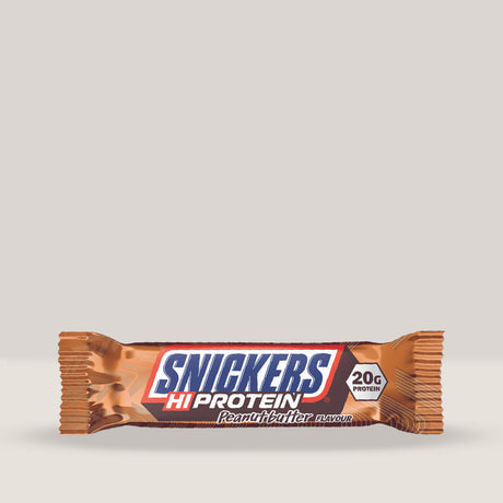 Imagine cu batonul proteic Snickers Unt de Arahide High Protein Bar de la MARS PROTEIN, 57g.