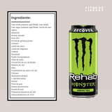 Monster Rehab Green Tea (473ml) – Băutură revitalizantă necarbonatată (hidratare avansată & refacere energetică) – 1 porție | MONSTER ENERGY