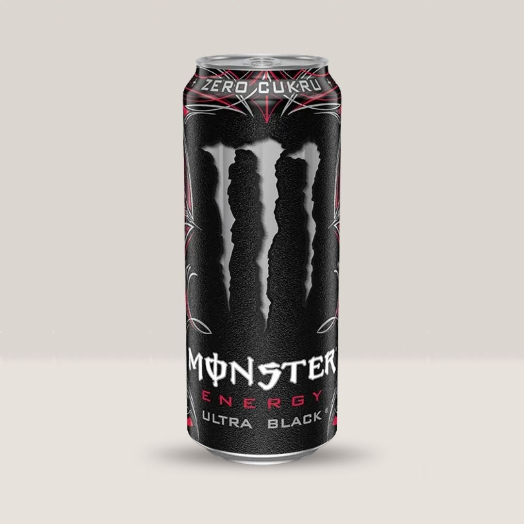 Energie întunecată, zero zahăr. Monster Zero Ultra Black cu cireșe negre: performanță maximă și claritate mentală.