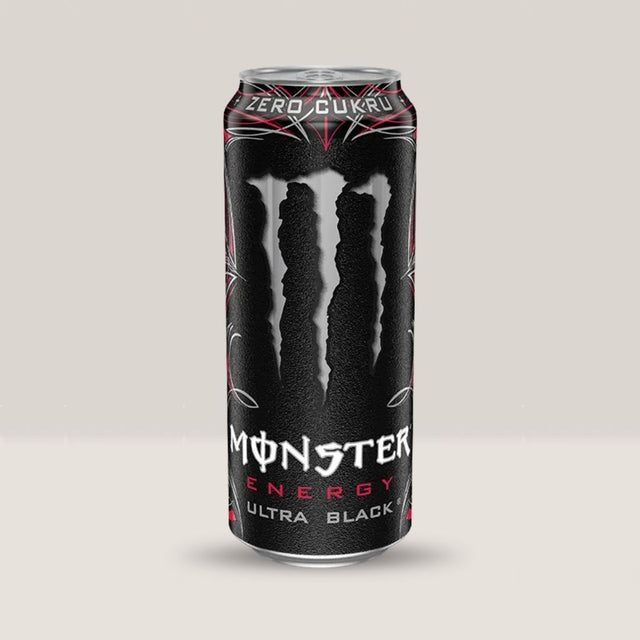 Energie întunecată, zero zahăr. Monster Zero Ultra Black cu cireșe negre: performanță maximă și claritate mentală.