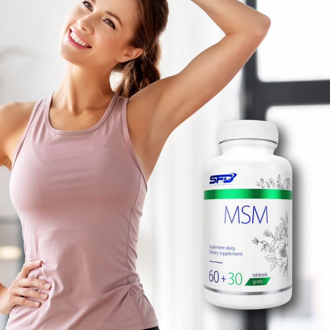 Articulații flexibile cu MSM SFD Nutrition. Mișcă-te liber, fără limite!