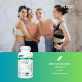 Articulații flexibile cu MSM SFD Nutrition. Metilsulfonilmetan pentru confort zilnic.