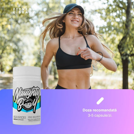 Creatină Monohidrat Naughty Boy®: Performanță maximă și recuperare rapidă. Descoperă-ți puterea!