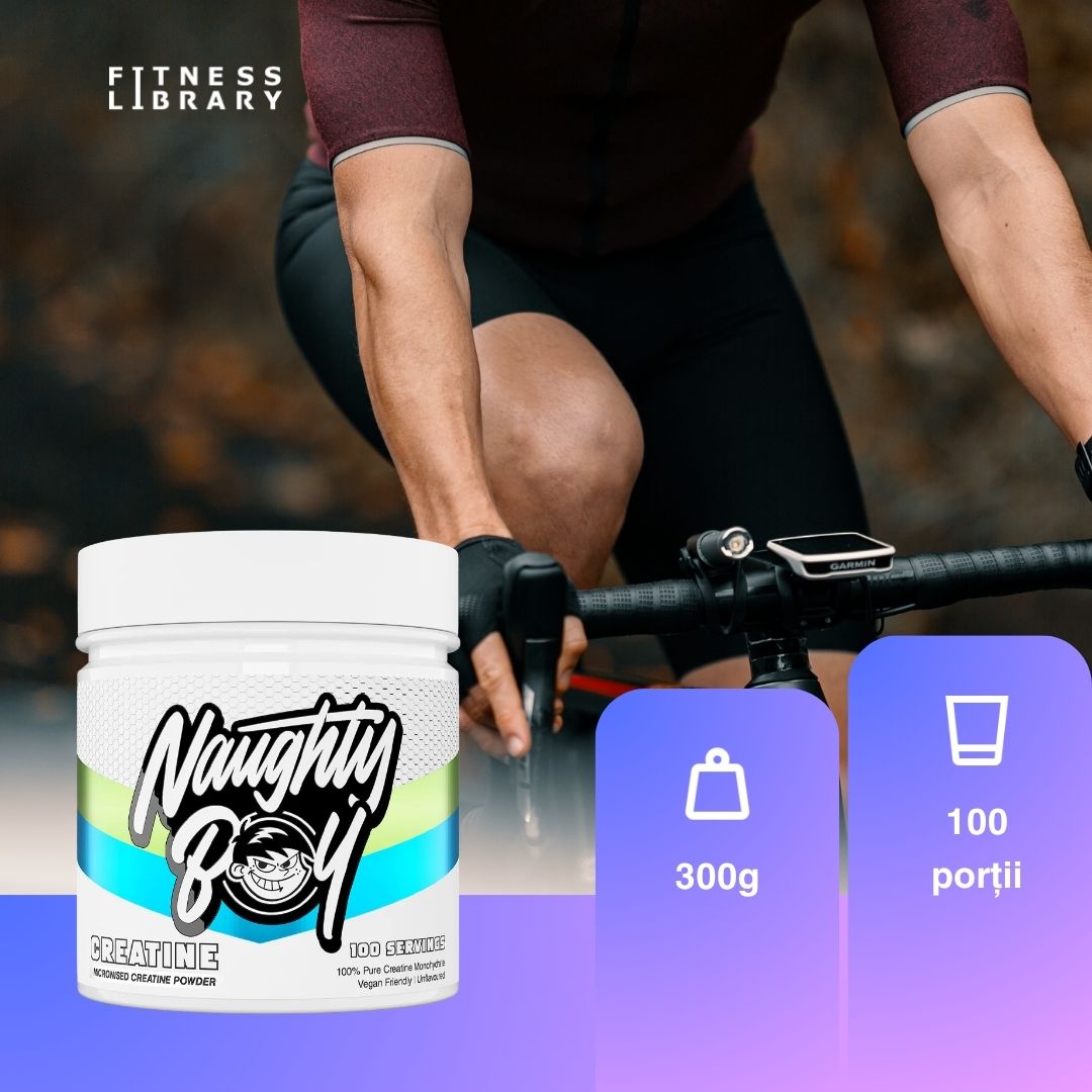 Creatină Monohidrată Micronizată NAUGHTY BOY: Performanță & Recuperare Amplificată.