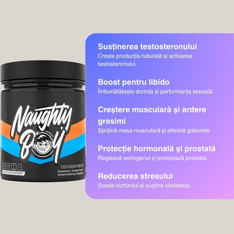 Debordează de energie și vitalitate. Descoperă puterea Sigma Complex. Masculinitate redefinită.