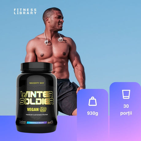 Proteină vegană Winter Soldier - Performanță maximă, siluetă definită. Vitalitate amplificată de știință.