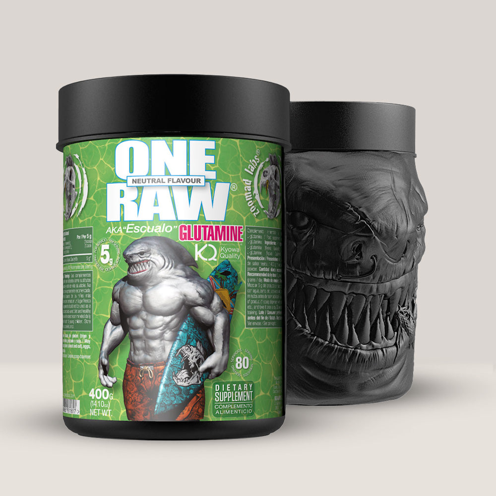 Recipient de One Raw Glutamine de la Zoomad Labs, supliment cu L-Glutamină pură MEIHUA® pentru recuperare, 400g.