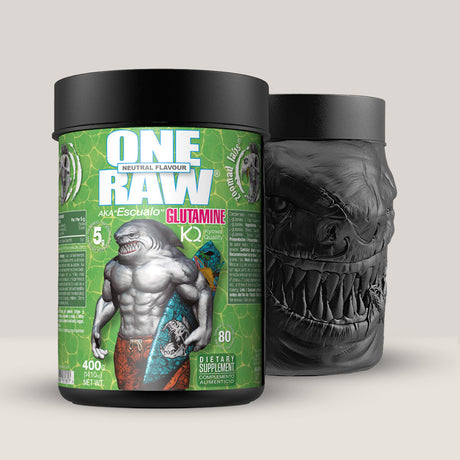 Recipient de One Raw Glutamine de la Zoomad Labs, supliment cu L-Glutamină pură MEIHUA® pentru recuperare, 400g.