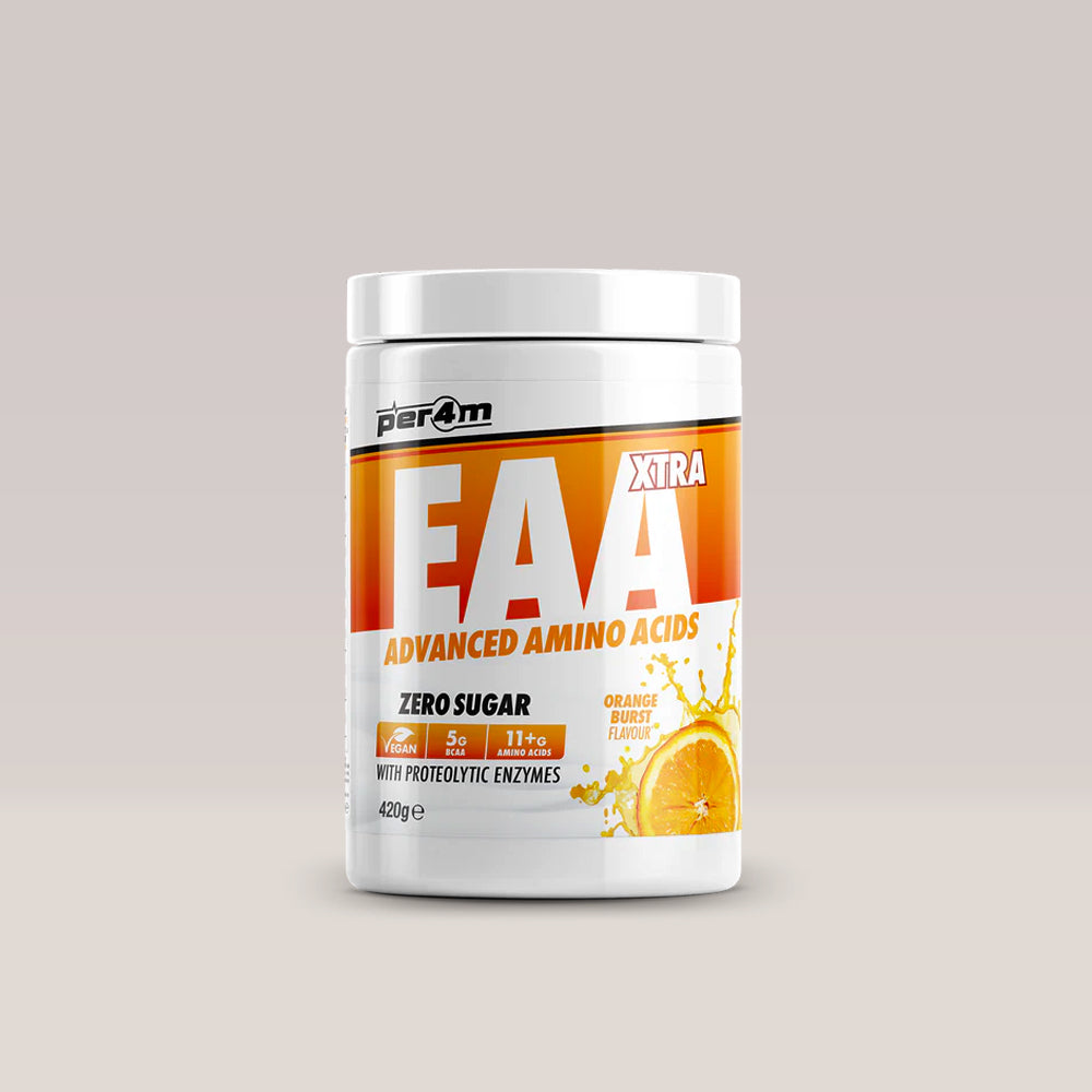 EAA Xtra Orange Burst (11g Amino+, 5g BCAA, Vegan) - 420g