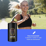 Energie explozivă și concentrare absolută cu locxEnergy & Speed. Atinge performanța supremă!