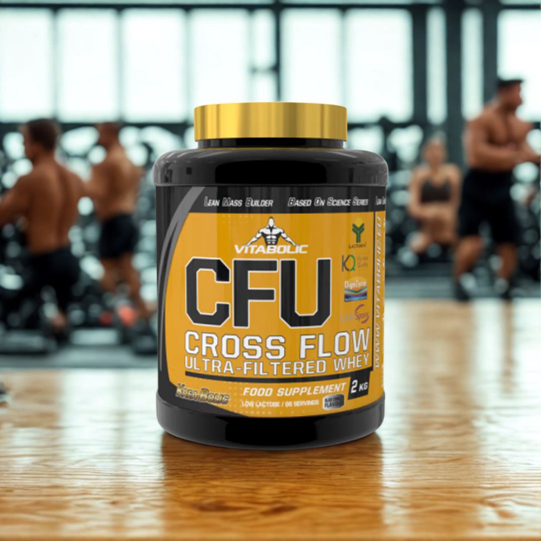 CFU Whey (creștere musculară, recuperare rapidă) – 2000g / 66 porții | VITABOLIC