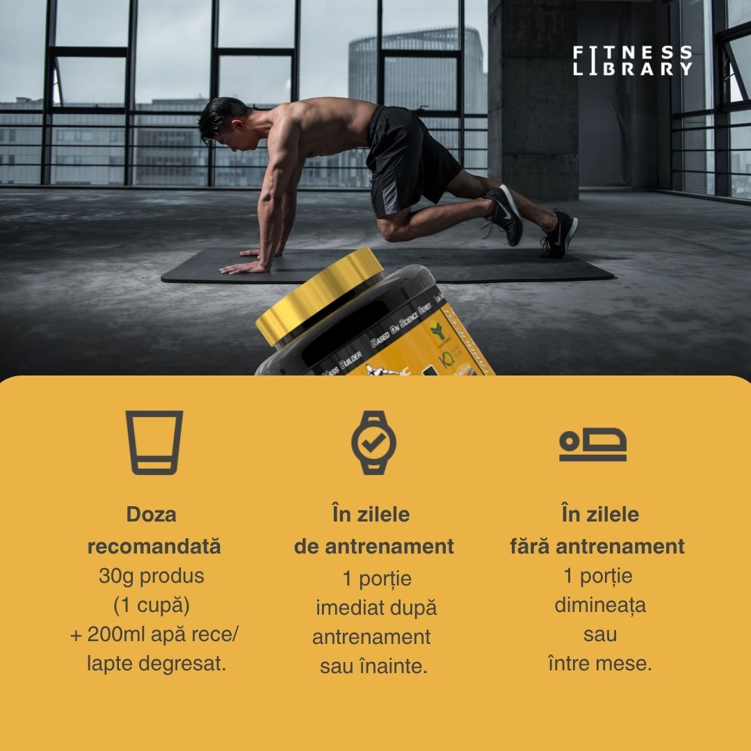 CFU Whey (creștere musculară, recuperare rapidă) – 2000g / 66 porții | VITABOLIC
