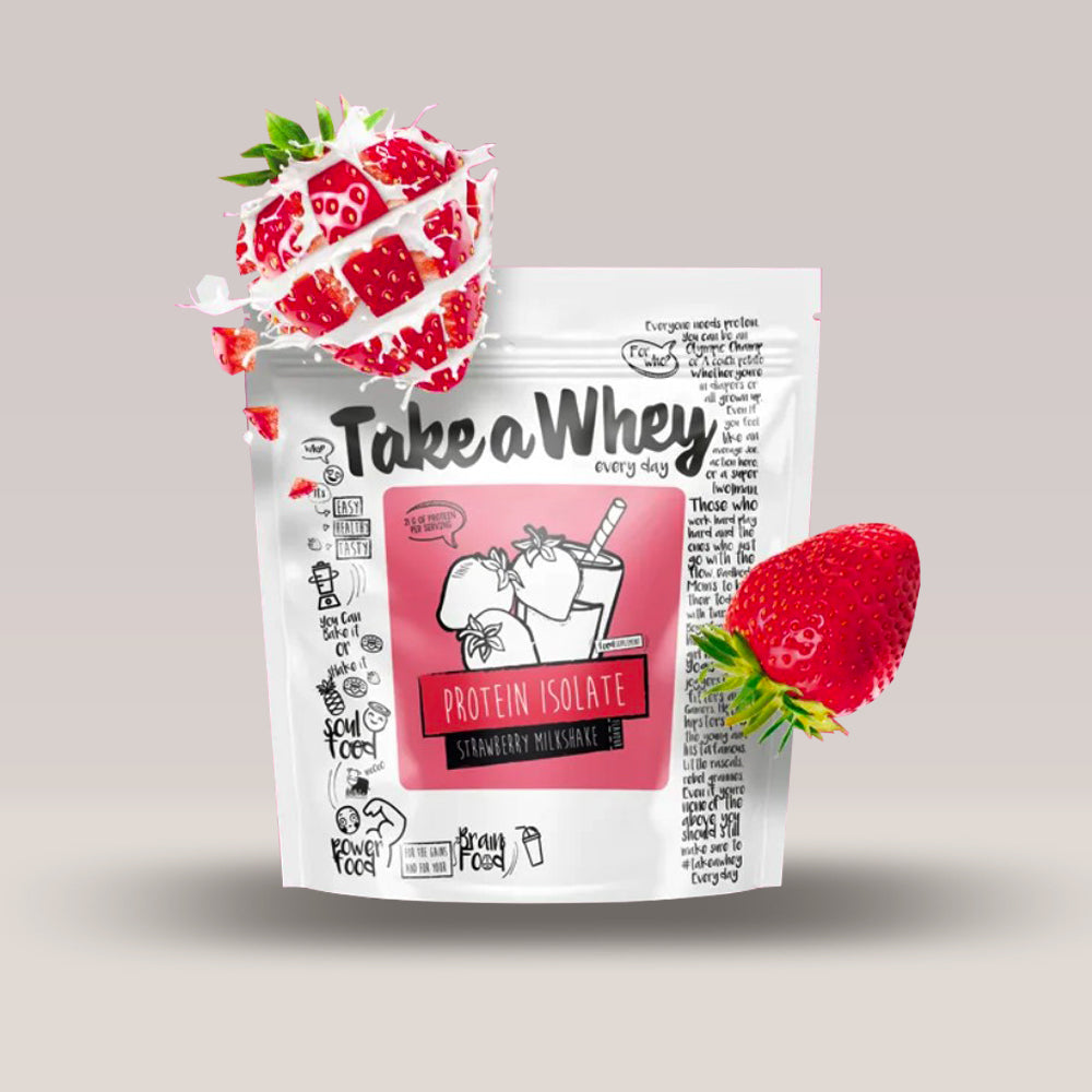 Recipient de 907g de proteină din zer Take-A-Whey..