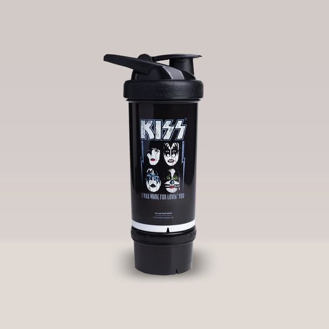 Imagine cu shaker-ul Revive din colecția Rock Band, model KISS, 750ml.