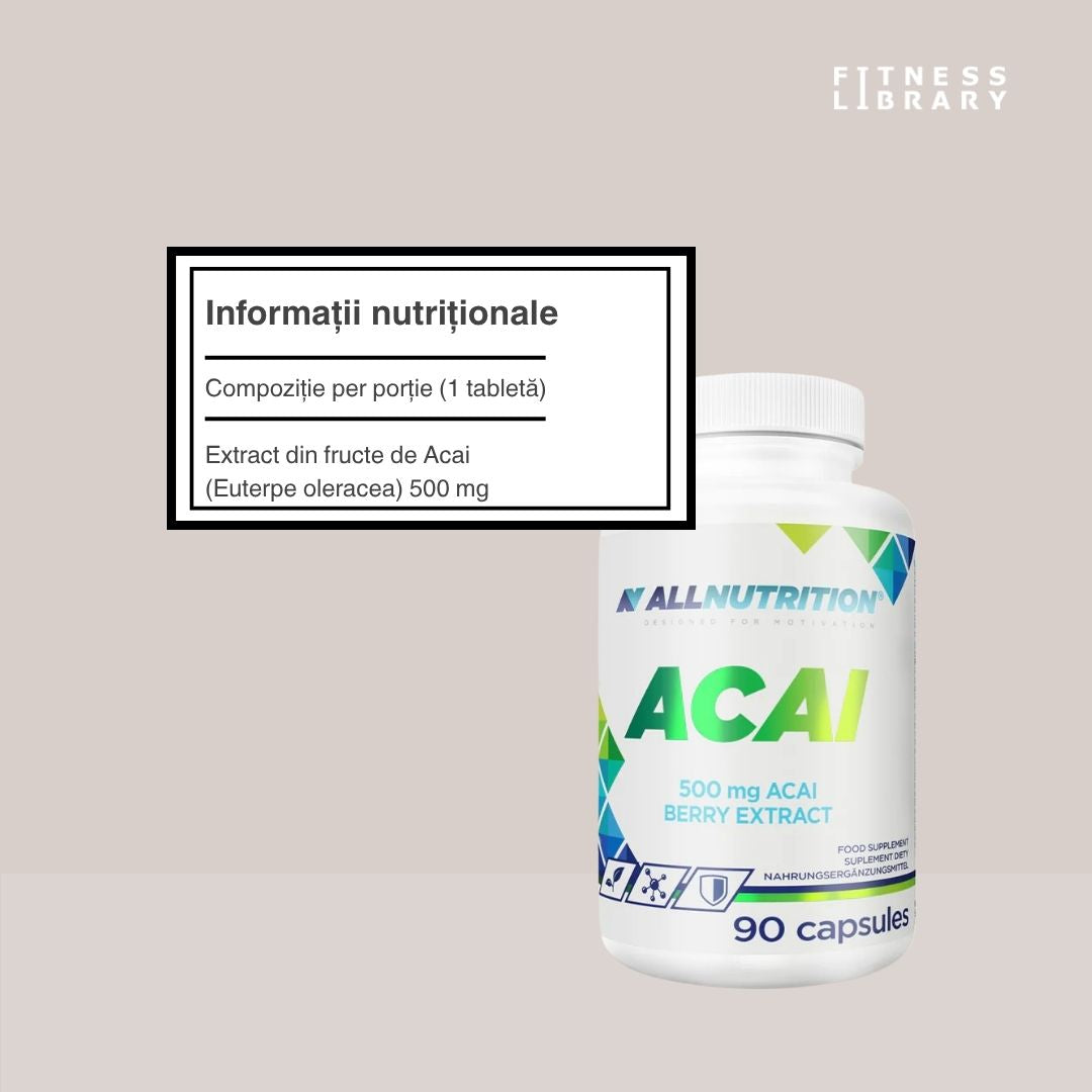 Acai SFD: Antioxidanți puternici pentru energie și vitalitate.