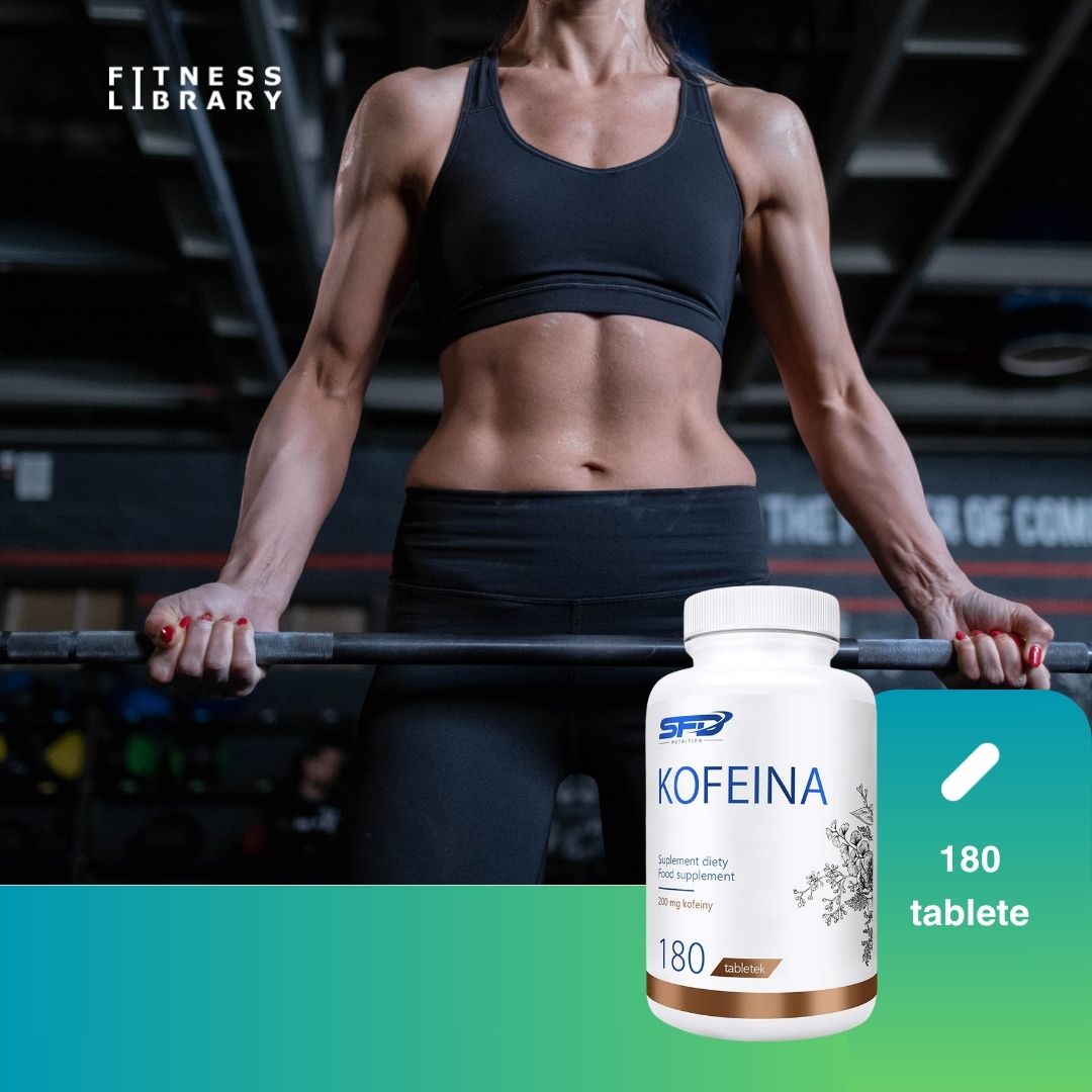 Energie pură și concentrare absolută timp de 180 de zile. SFD Nutrition Cafeină Anhidră.