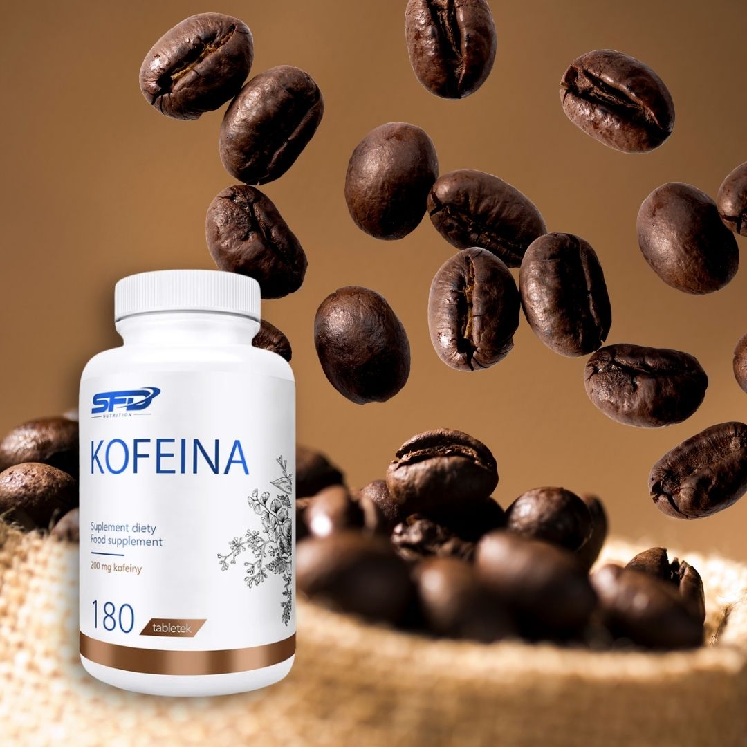 Energie pură pentru performanță absolută. Cafeină anhidră SFD Nutrition.