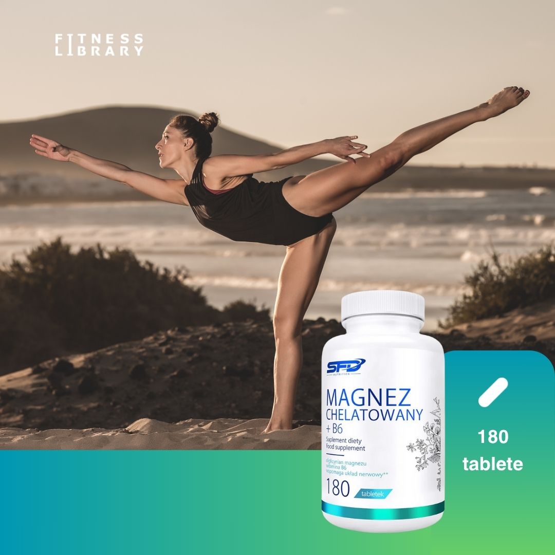 Magneziu chelat + B6. Minte limpede, corp revitalizat. Energie serenă. SFD Nutrition.