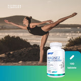 Magneziu chelat + B6. Minte limpede, corp revitalizat. Energie serenă. SFD Nutrition.