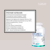 Magneziu chelat B6: Minte limpede, corp revitalizat, stare de bine.