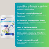 Performanță maximă, recuperare rapidă. Citrulina Malat SFD Nutrition.