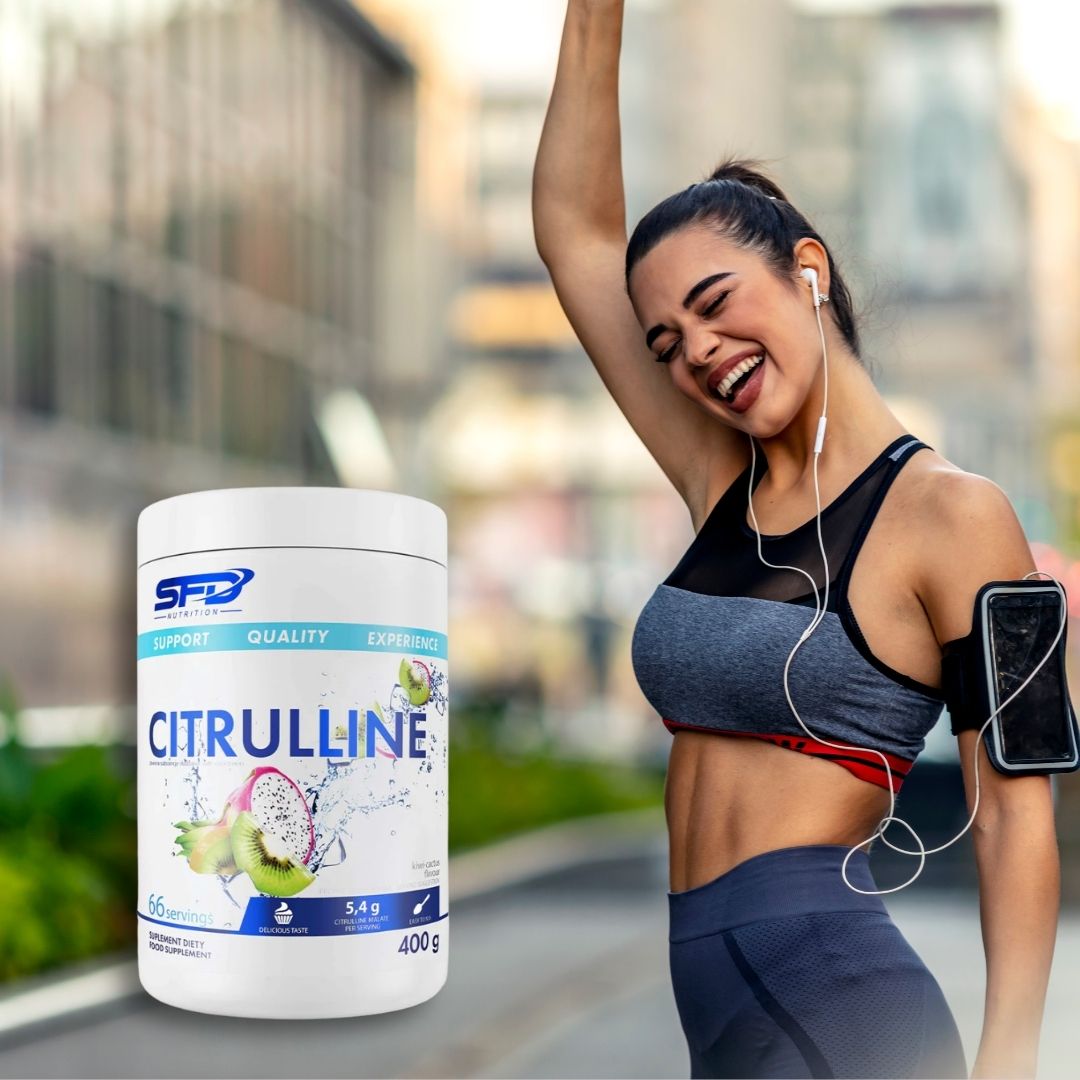 Citrulina Malat SFD: Performanță maximă, recuperare rapidă. Antrenamente transcendente.