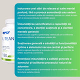 Claritate și calm cu L-Teanină și Inulină.