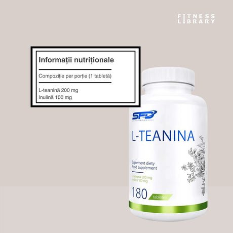 Claritate și calm cu L-Teanină și Inulină. Relaxare și concentrare pentru o minte ageră.