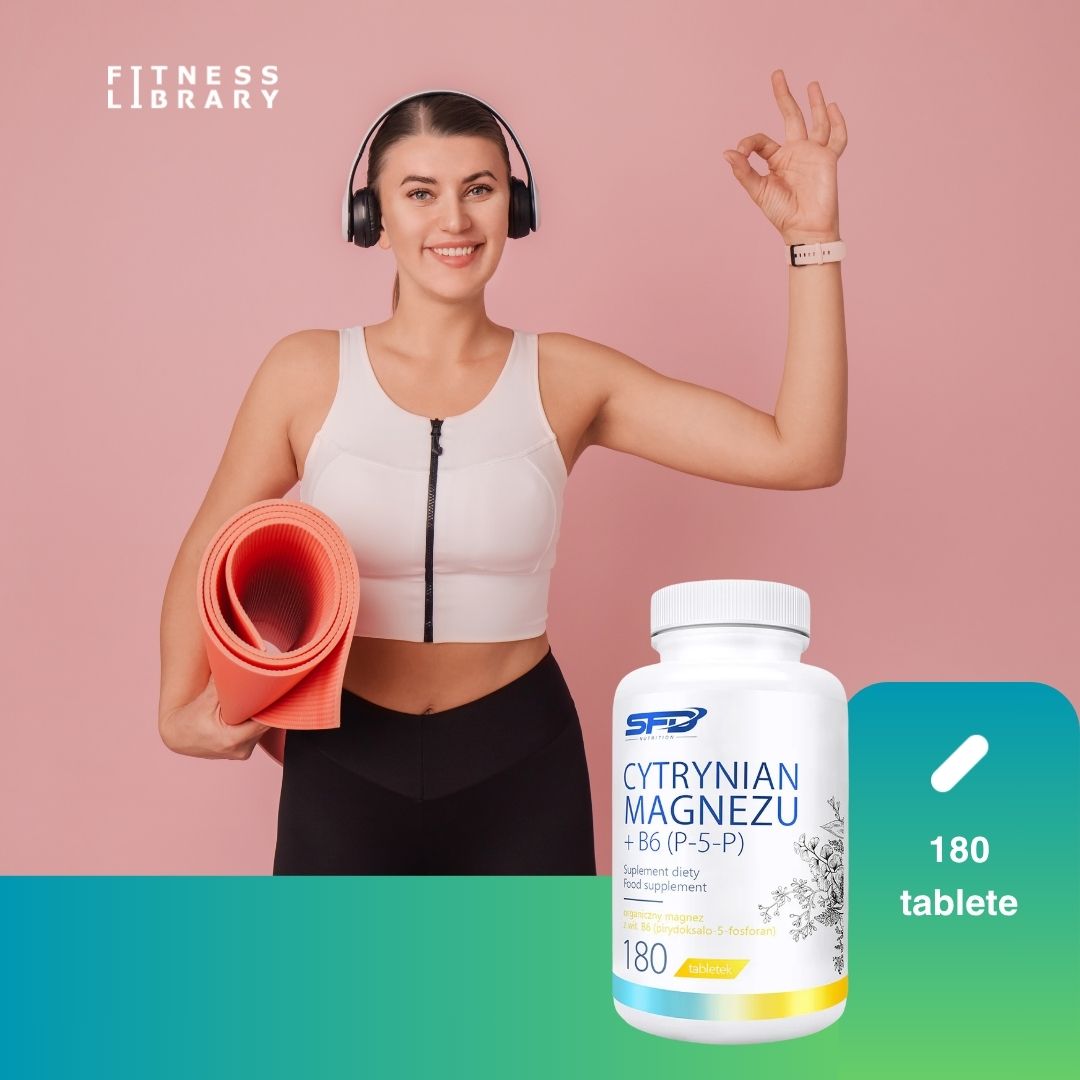 Magneziu Citrat + B6 (P-5-P) SFD: Energie și claritate mentală pentru fiecare zi.