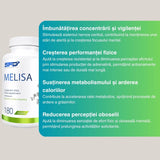 Somn profund și regenerator cu extract pur de Melisă. Elimină stresul și regăsește echilibrul interior.