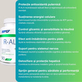 R-ALA SFD: Energie și tinerețe celulară. Revitalizează și protejează organismul.