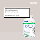 Energie radiantă și stare de bine cu Acid R-Alfa-Lipoic de la SFD Nutrition.