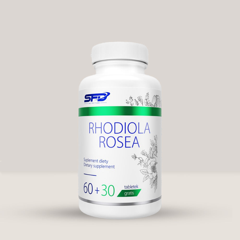 Imagine cu suplimentul alimentar Extract Rhodiola Rosea de la SFD NUTRITION, 90 de capsule.