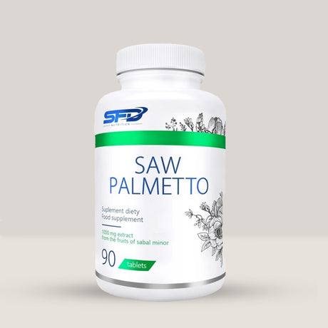 Imagine cu suplimentul alimentar Extract Saw Palmetto de la SFD NUTRITION, 90 de tablete.