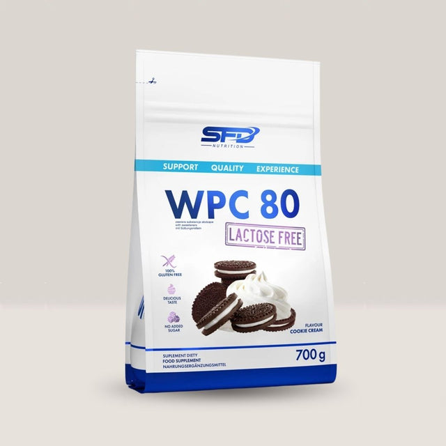 Proteină WPC 80 fără lactoză: 22g de putere pură pentru mușchi, fără discomfort. Regenerare maximă, performanță sporită.