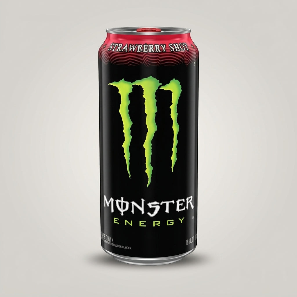 Monster Energy Strawberry Shot (473ml) | SGR INCLUS
