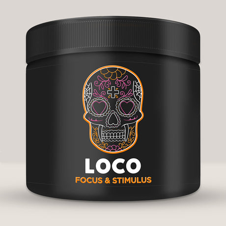 Recipient de supliment pentru focus și energie LOCO FOCUS & STIMULUS.
