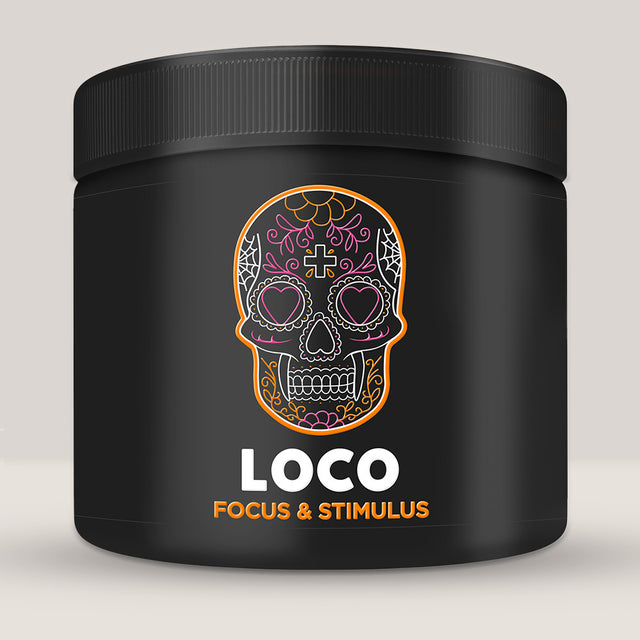Recipient de supliment pentru focus și energie LOCO FOCUS & STIMULUS.