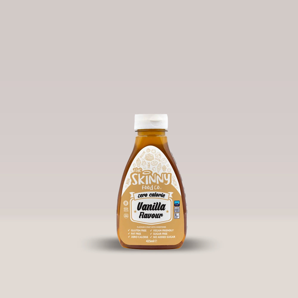 Imagine cu siropul cu aromă de vanilie, fără zahăr și zero calorii, 425ml, de la The Skinny Food Co.