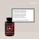 Vitalitate amplificată cu T-Man 2000. Performanță de vârf și energie supremă cu Tribulus Terrestris.