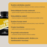 Energie și claritate cu uleiul de ficat de cod VITABOLIC. Trăiește din plin!