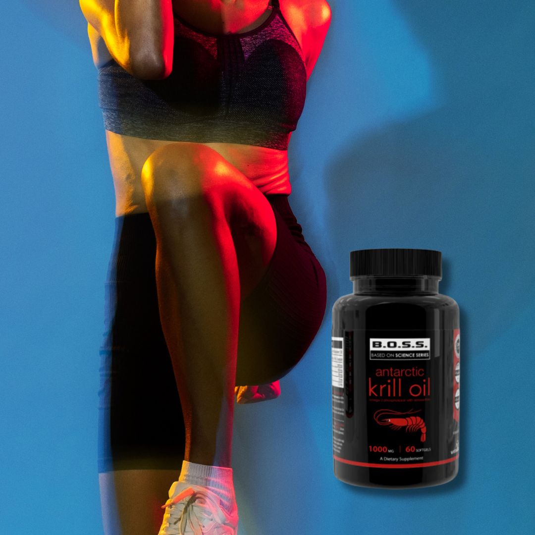 Krill Antarctic VITABOLIC: Minte ascuțită, inimă puternică, viață intensă.