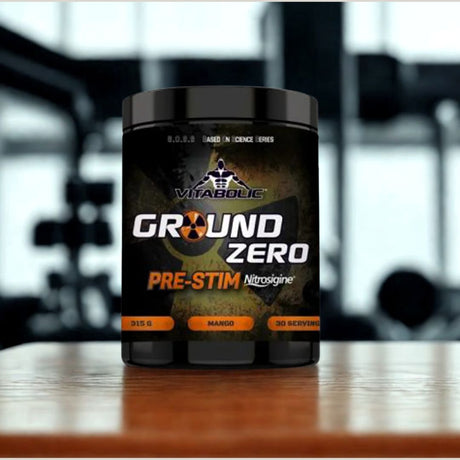 Performanță amplificată cu Ground Zero de la Vitabolic. Depășește-ți limitele!
