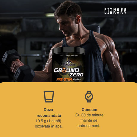 Performanță amplificată cu Ground Zero de la Vitabolic. Depășește-ți limitele!