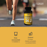 Vitamina D3+K2 Vitabolic: Oase sănătoase, inimă puternică, mișcare liberă.