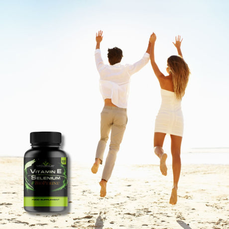 Vitabolic: Energie radiantă și vitalitate cu antioxidanți, vitamina E, seleniu și BioPerine®.