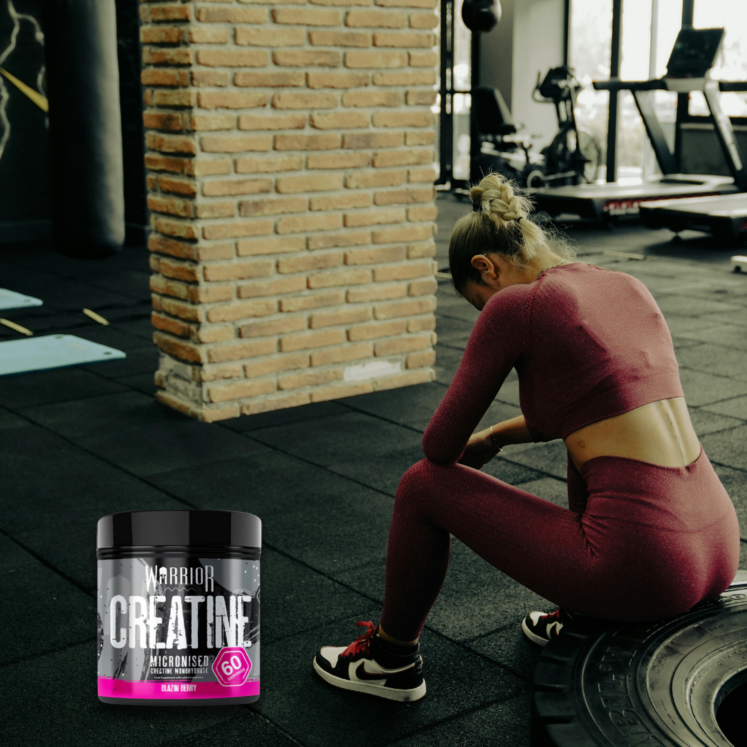 Creatină monohidrată micronizată (forță explozivă, recuperare accelerată) – 300g / 60 porții | WARRIOR